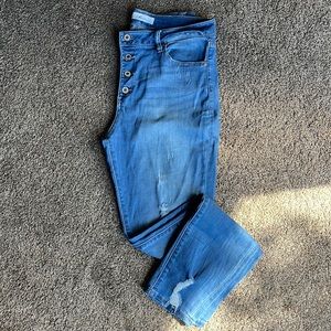 High rise Kancan jeans